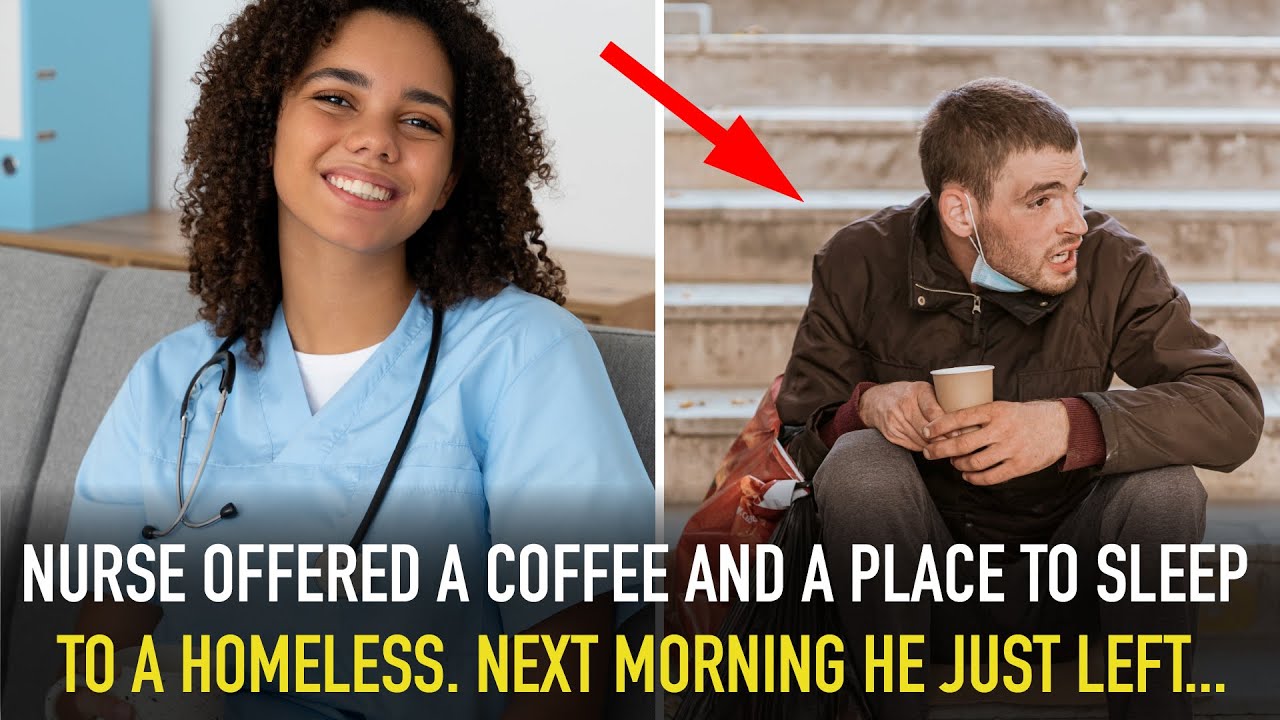 Nurse gave coffee to homeless, years after, they will meet again...