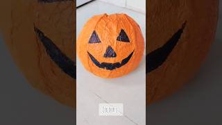 How to make Jack O Lantern| DIY jack o lantern halloween decoration #diy #halloween