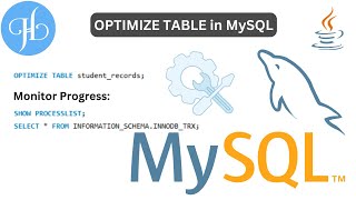 How to Use OPTIMIZE TABLE Command in MySQL