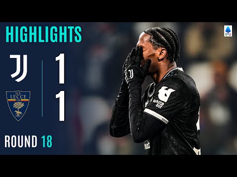 JUVENTUS-LECCE 1-1 | HIGHLIGHTS | Bianconeri Rue Missed Chances | Serie A 2025/26
