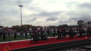 Evansville Harrison Warrior Command 2014 show &quot;Dances Under a Sinister Moon&quot; at regionals