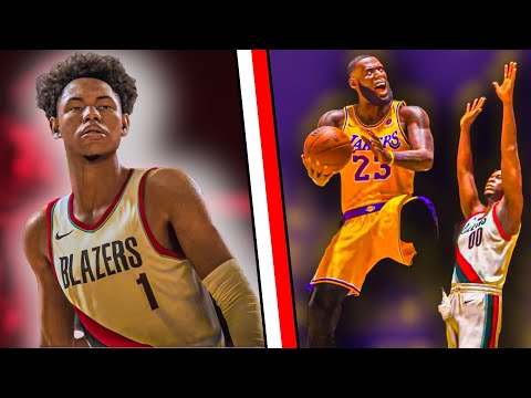 THE BABY BLAZERS MEET THE KING! | NBA 2K24 Portland Trail Blazers MyNBA Franchise Rebuild | Ep 3 [S1