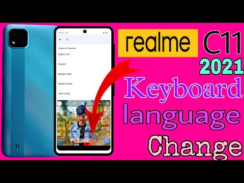 Realme C11 2021 Keyboard Language Change|| By HM Technical