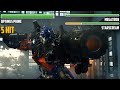 Optimus Prime Vs Decepticons WITH HEALTHBARS Forest Battle HD Transformers RotF