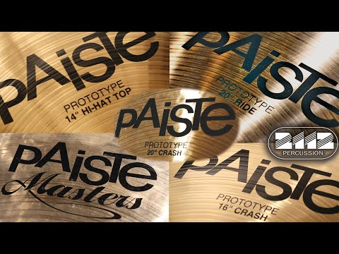 Paiste Prototype and Masters Cymbals