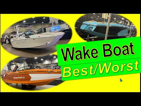 Best and Worst Wake Board and Wake Surf Boats (V-Drive Tow Boats)