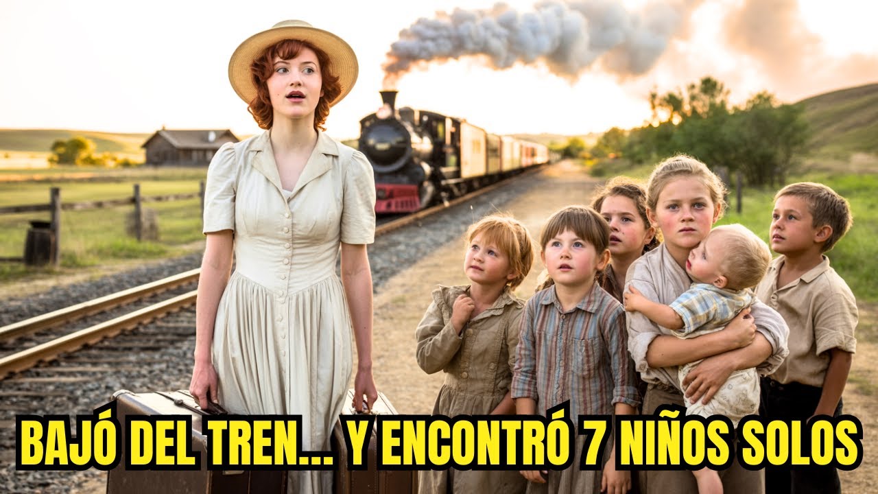 "Llegó Para Casarse... Pero Encontró 7 Niños Solos y un Secreto Que Lo Cambió Todo"