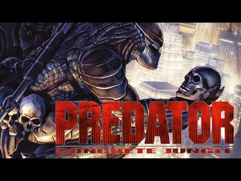 Predator Concrete Jungle - Walkthrough 100%  - Hard Difficulty/Blooded [All Costumes and Upgrades]
