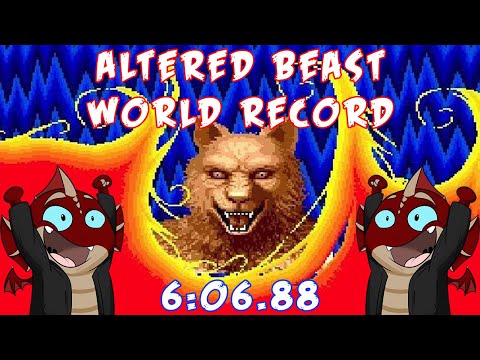 👑 ALTERED BEAST SINGLE PLAYER WORLD RECORD 6:06.88👑