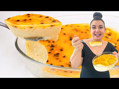 Perfect Passion Fruit Mousse with 3 Ingredients