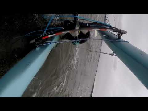 Shark Attack- Sky Pitchpole Hobie 16