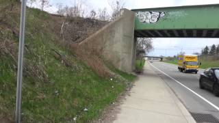 preview picture of video 'A walk on East Henrietta Rd. (15A) from Jimmy John's in Henrietta, 1 of 2.'