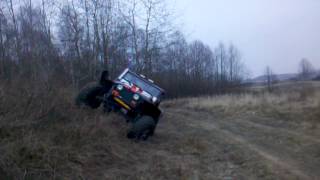 preview picture of video 'Trawers gratem offroad Poczesna'