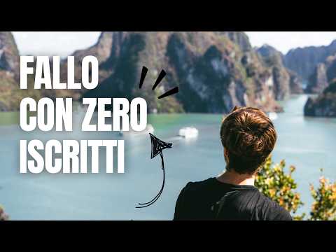 Perché aprire YouTube è UN'IDEA GENIALE (anche se nessuno lo guarda)