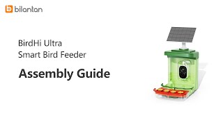 BirdHi Ultra Solar Powered Smart Bird Feeder with Camera