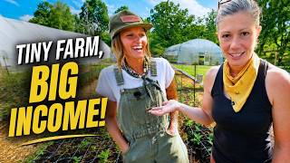They Grow 80% Of Their Food And Earn $100k From A 1 Acre Backyard!