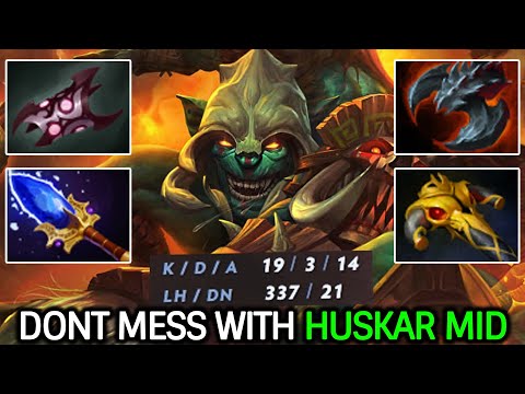 Dont Mess with Huskar Mid – Scepter Build Ganks All Game Dota 2