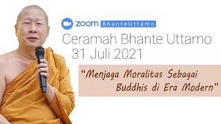 Download lagu Ceramah Bhante Uttamo 31 Juli 2021 : Menjaga Moralitas Sebagai Buddhist di Era Modern mp3