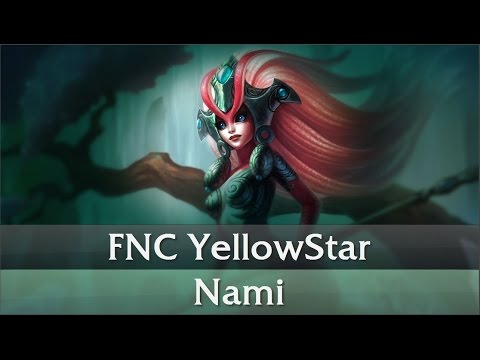 FNC YellowStar - Nami Support Gameplay Guide [European Challenger][06.06.2016]