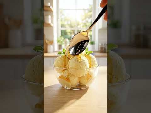 Blend Banana & Pineapple for a Healthy Ice Cream #shorts