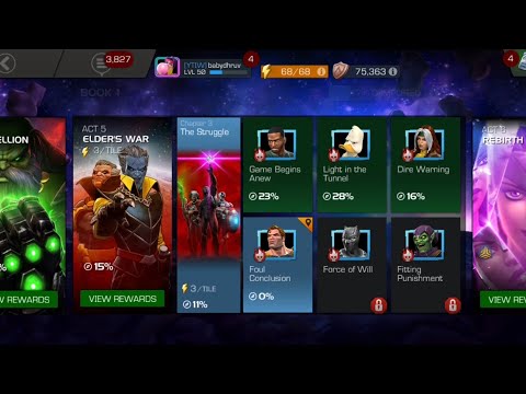 Act 5.3.4 Easy Path Completion| Road to Cavalier| Marvel Contest of Champions Hindi