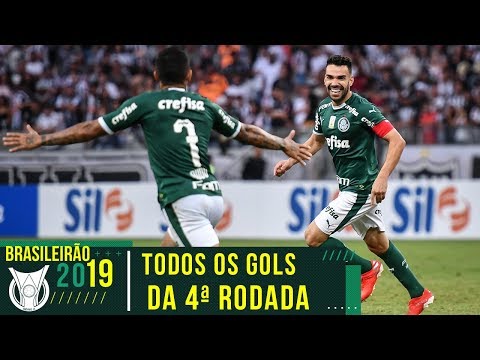 TODOS OS GOLS DA 4ª RODADA DO BRASILEIRÃO 2019