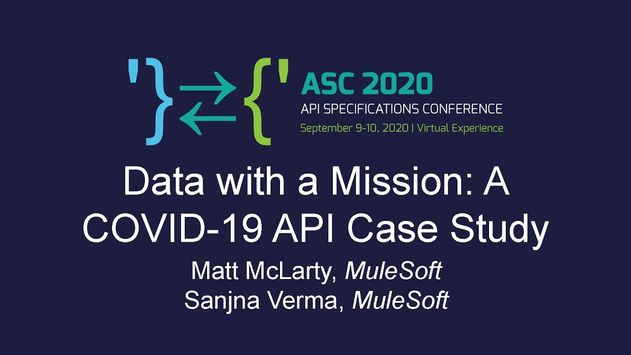 Data with a Mission: A COVID-19 API Case Study