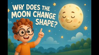 Why Does the Moon Change Shape | Fun Science for Kids!