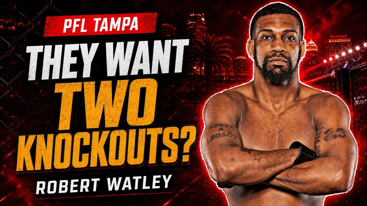 Robert Watley: Gino van Steenis “Brought Something Out of Me” | PFL Tampa Interview