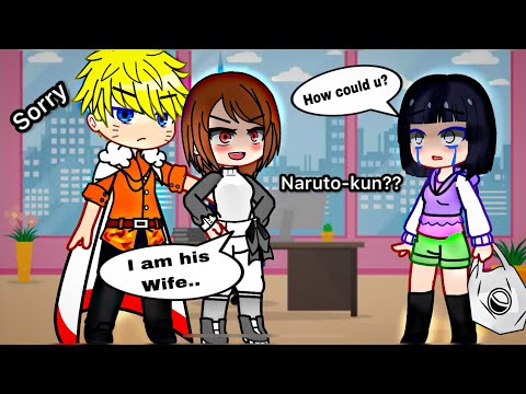 “I Am His Wife..💔” || NaruHina Meme || Naruto || Gacha Club