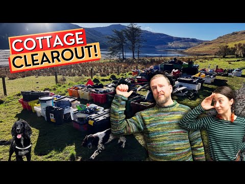 Clearing Out Our 1840s Cottage On The Isle of Skye - Scottish Highlands - Ep62
