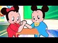 London Bridge Is Falling Down ️ Nursery Rhymes Song For Kids ️ Mickey Mouse Minnie Mouse 4