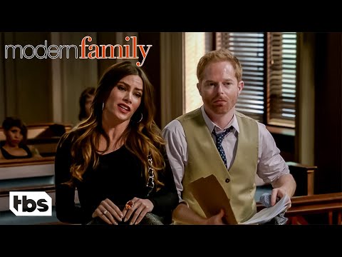 Mitchell Defends Gloria in Court (Clip) | Modern Family | TBS