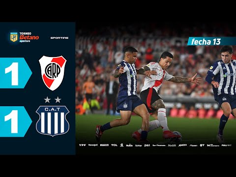 RIVER 1 - 1 TALLERES I Resumen del partido | #TorneoBetano Apertura 2025