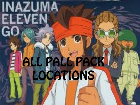Inazuma Eleven GO Light Shadow - All PalPack Locations