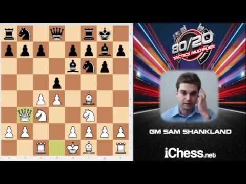 80/20 Grunfeld Defense with GM Sam Shankland - Exclusive Preview - iChess Production