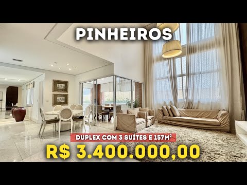 Vídeo do imóvel — IMPONENTE DUPLEX COBIÇADO, PINHEIROS!