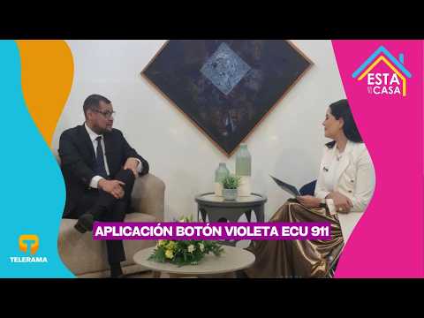 Aplicación Botón Violeta ECU 911