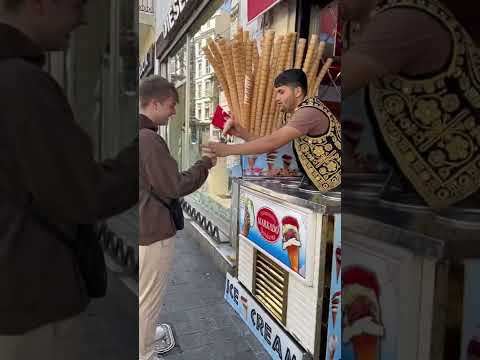 Ice cream seller takes Lewin down😂#Shorts