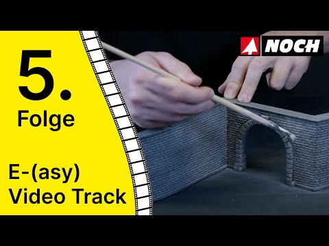 Video H0 - Zeď kamenné kvádry 335 x 125 mm - Noch 58054