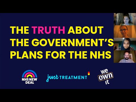 The truth about the government's NHS plans #NHSNewDeal