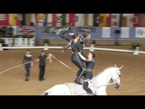 Deutsche Junioren Meisterschaft München 2025- Gruppenvoltigieren -   Juniorteam Hoisbüttel