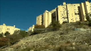 preview picture of video 'Road from Kinneret to Tzfat, Israel, November 6, 2014'