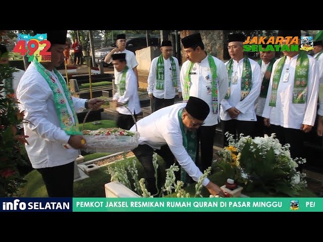 Upacara Ziarah Makam Ali Sadikin Memperingati HUT ke 492 Kota Jakarta