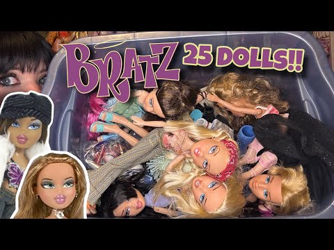 INSANE FACEBOOK LOT! Bratz Doll Haul, 25 dolls!!!!!!!
