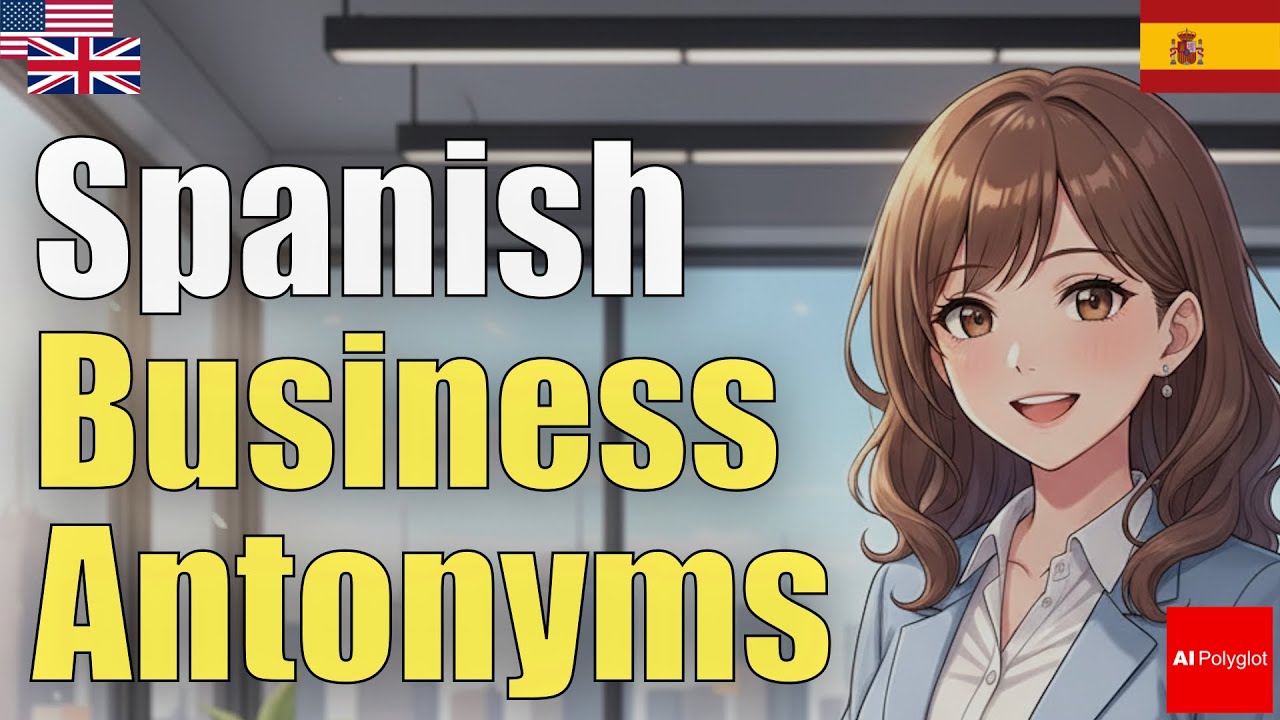 Spanish Business Antonyms | Natural Listening | Must-Know