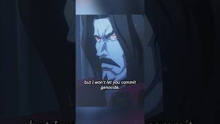 Dracula&#39;s son stops him from taking revenge on mankind.#castlevania #shorts #shortvideo #viralvideo