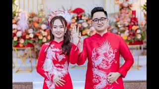 Lẽ thành hôn của con gái Ngọc Nguyễn tổ chức tại nhà gái