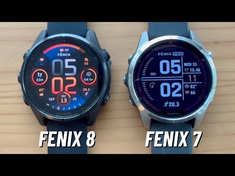 Worth the Upgrade? Garmin Fenix 7s Pro Solar vs NEW Fenix 8!