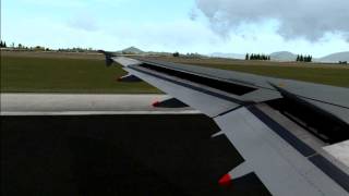preview picture of video 'FSX A320 British Airways landing in Athens'